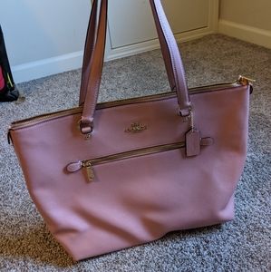 Pink Coach Tote Bag